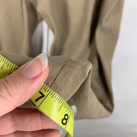 Eileen Fisher Linen Blend Pull On Tapered Pants Size 18 - Picture 9 of 13